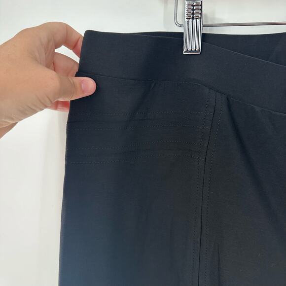 Frank Lyman Womens‎ Size 22 Pull On Pants Black Dress Career Slinky Seamed - Picture 8 of 12